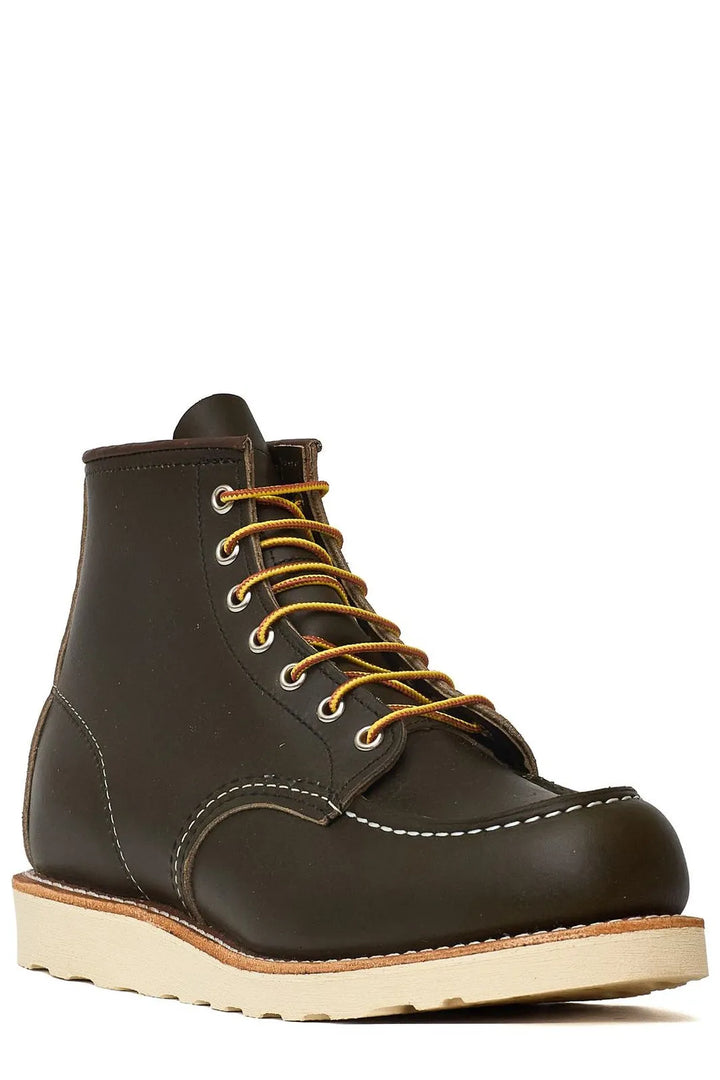 Red Wing Seconds Kangatan Portage Moc Toe Boot Green- #8180