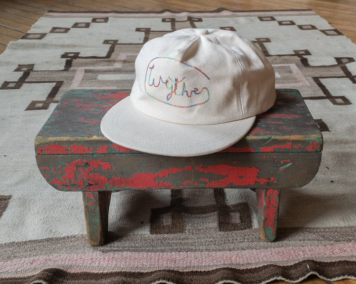 Wythe Chainstitched Canvas Ranch Hat - Cream