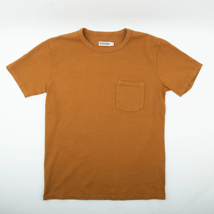 Freenote Cloth 13 Ounce Pocket T-Shirt - Tobacco