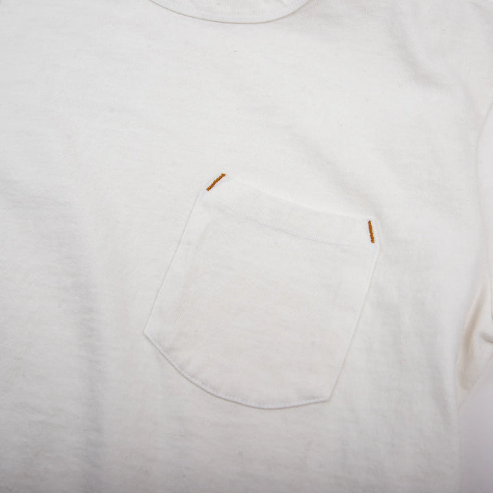 Freenote Cloth 13 Ounce Pocket T-Shirt - White