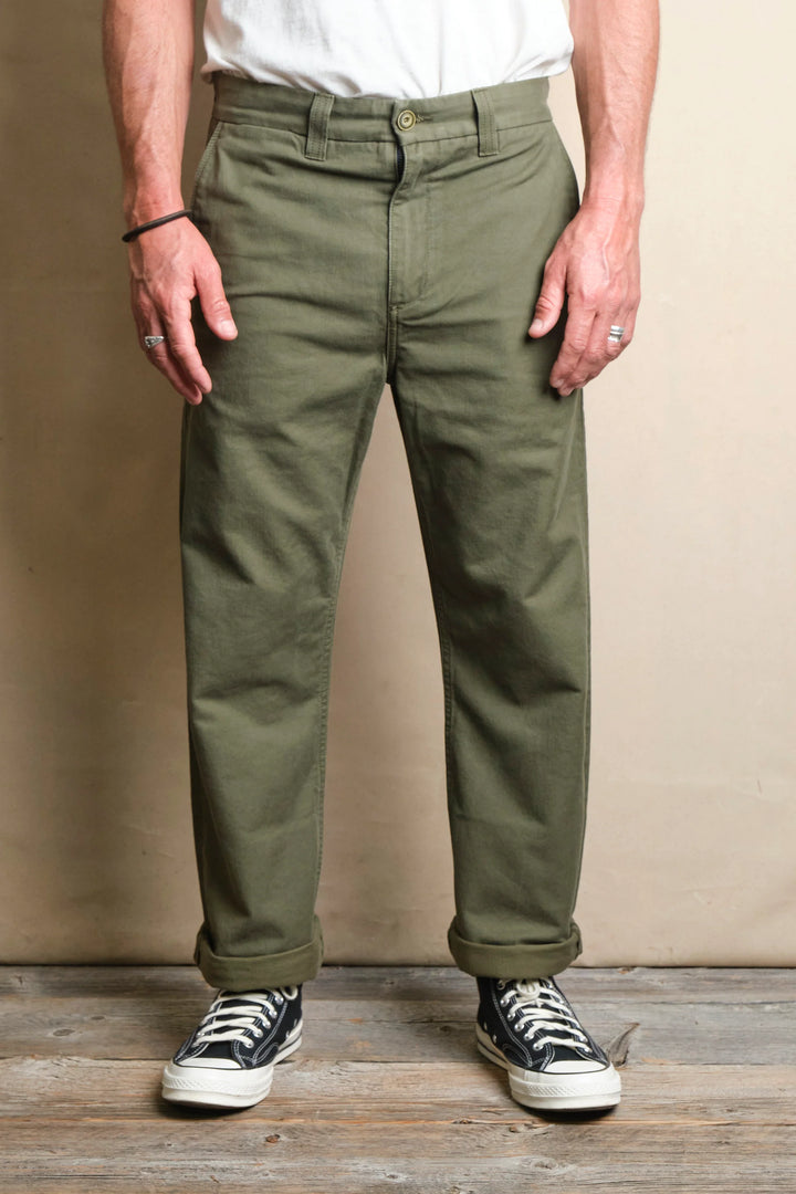 Freenote Cloth Deck Pant - Olive