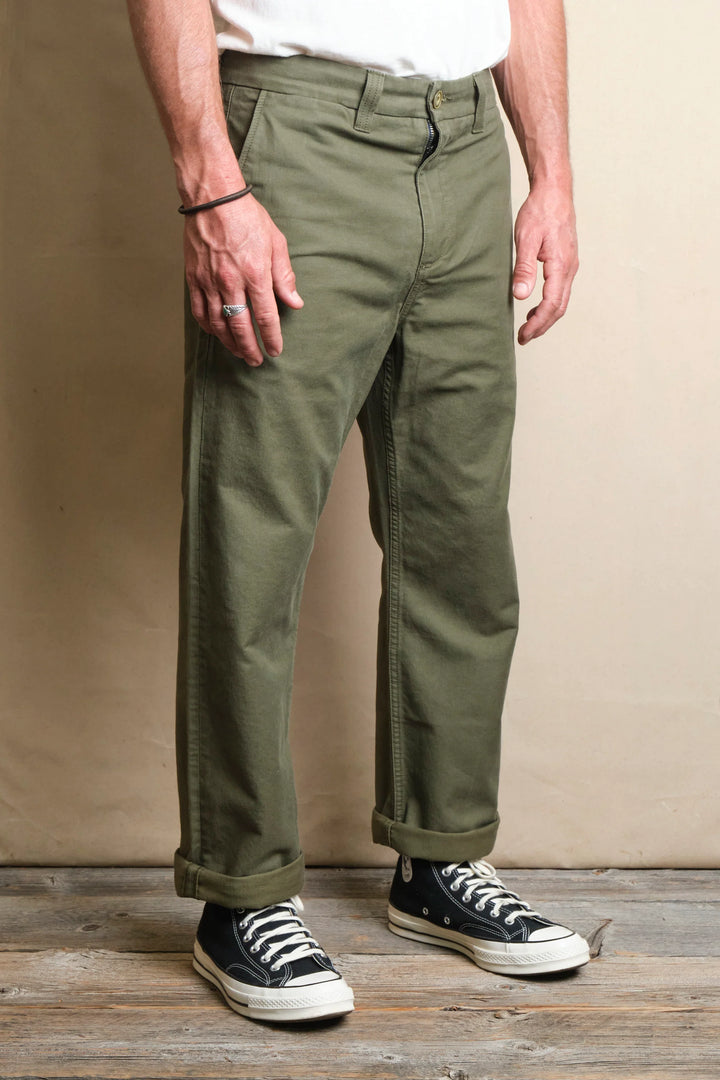 Freenote Cloth Deck Pant - Olive