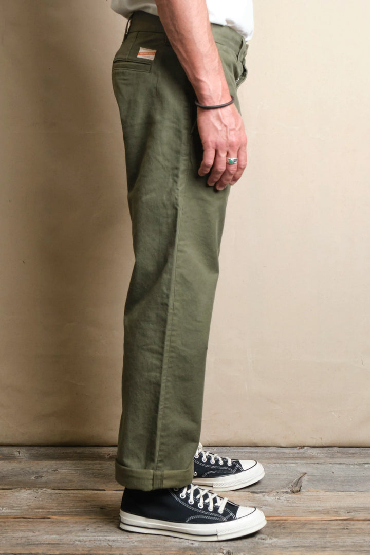 Freenote Cloth Deck Pant - Olive