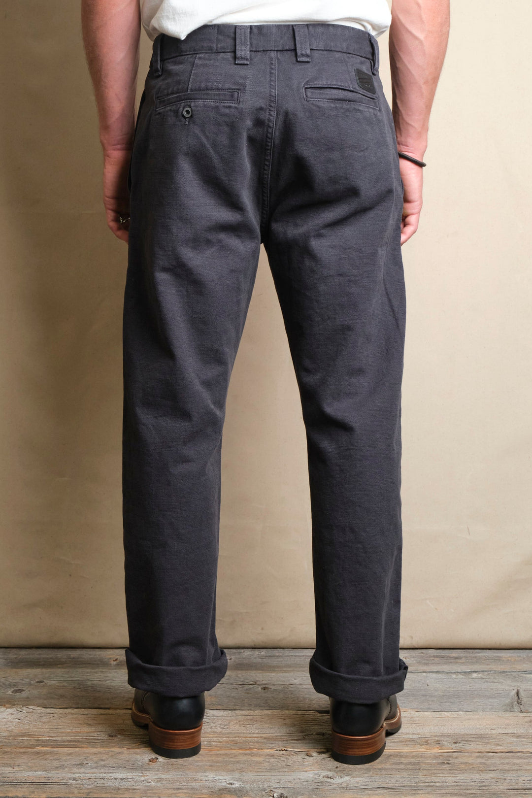 Freenote Cloth Deck Pant 14 Ounce Slub - Black