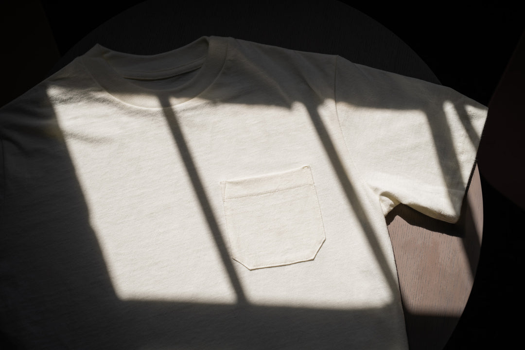 BS Basics Heavyweight Pocket Tee - Natural