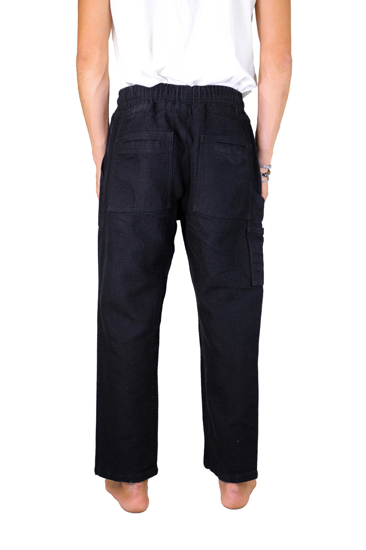 Monadic Andersen Pant - Black Sulfur Sashiko [Limited Release]