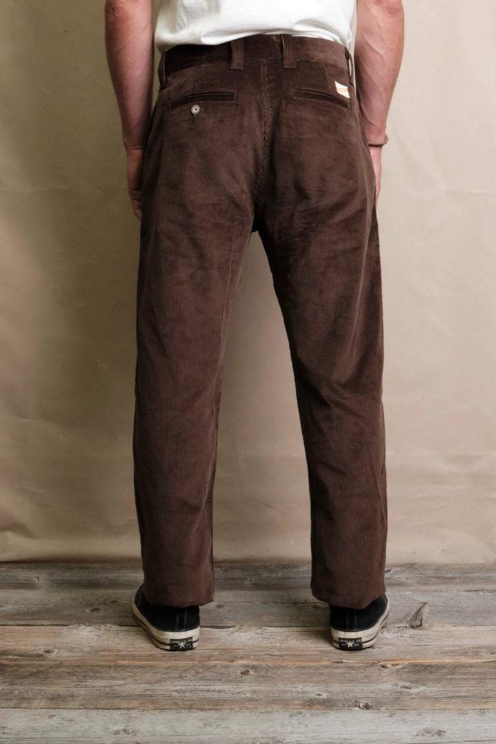 Freenote Cloth Deck Pant - Chocolate Corduroy
