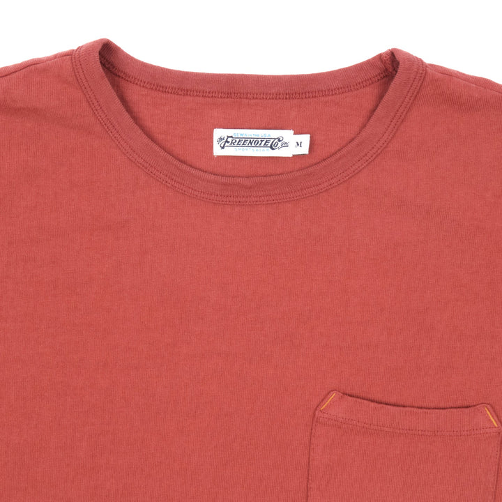 Freenote Cloth 13 Ounce Pocket T-Shirt - Picante