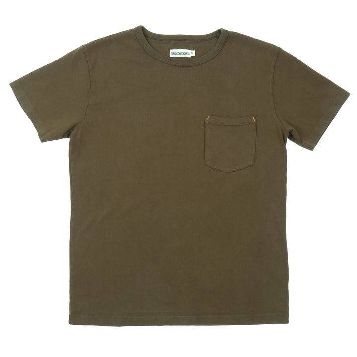 Freenote Cloth 13 Ounce Pocket T-Shirt - Cedar