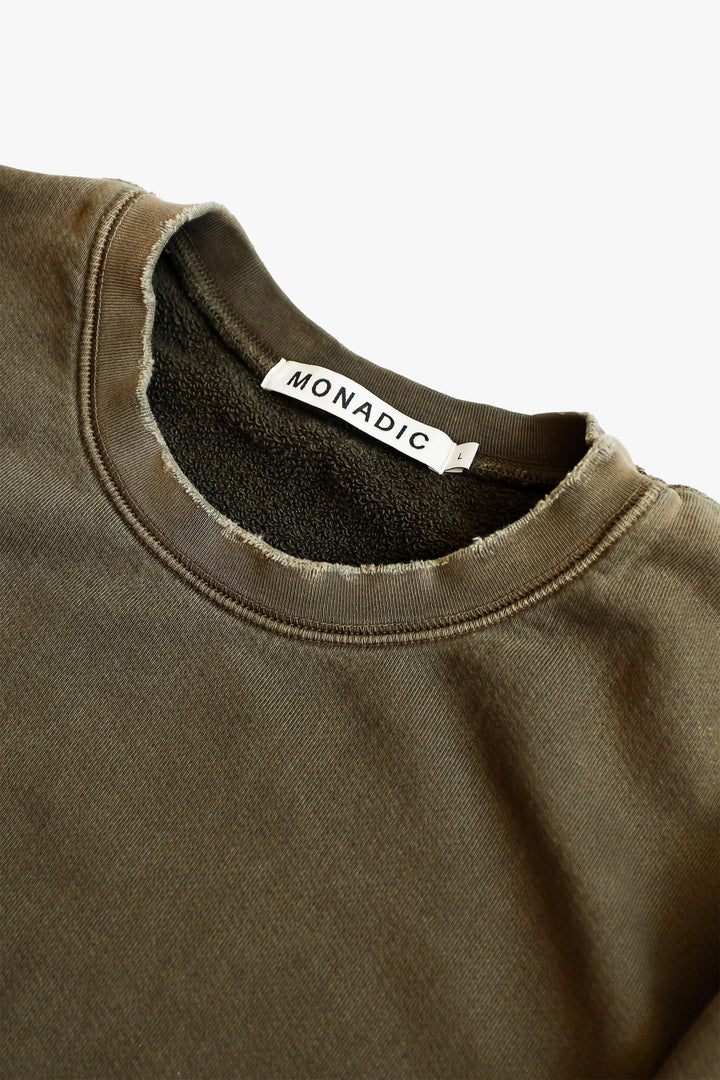 Monadic Select Crewneck Dark Olive