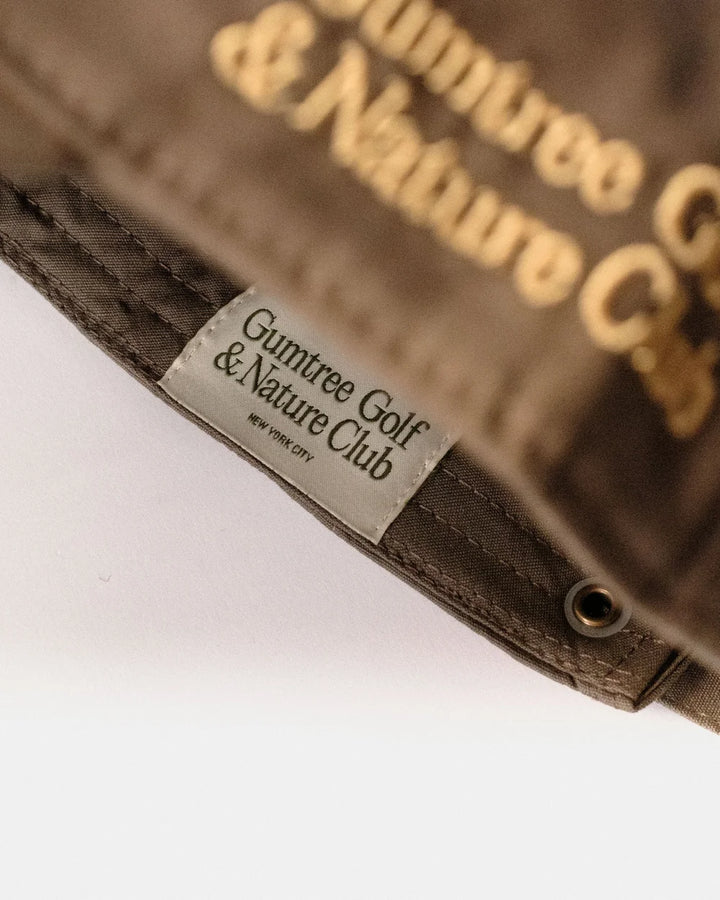 Gumtree Golf & Nature Club Just Out For a Walk Hat - Brown/Yellow