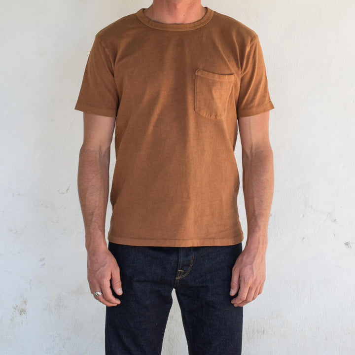 Freenote Cloth 13 Ounce Pocket T-Shirt - Tobacco