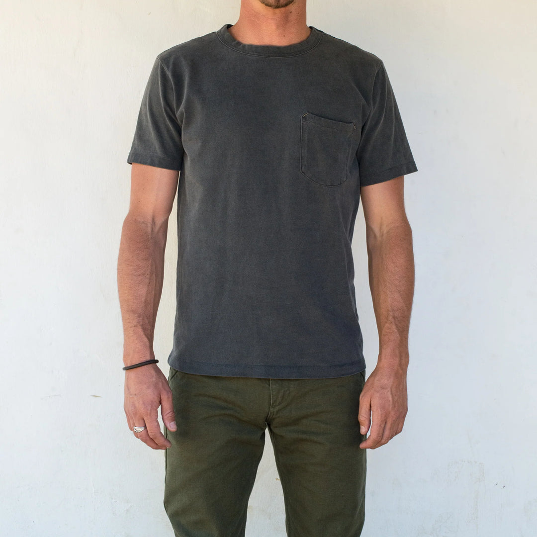 Freenote Cloth 13 Ounce Pocket T-Shirt - Midnight