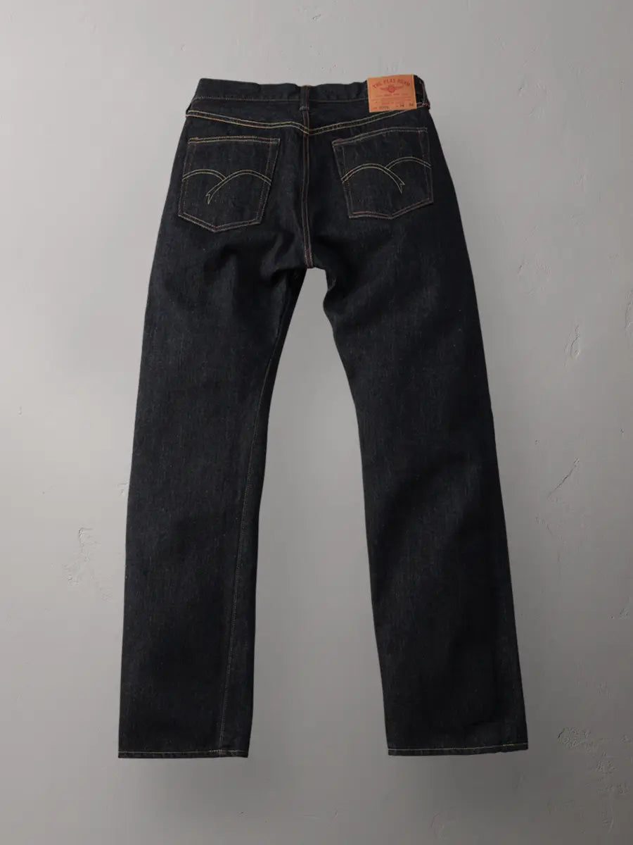 The Flat Head 18oz Regular Straight Indigo Denim [8005]
