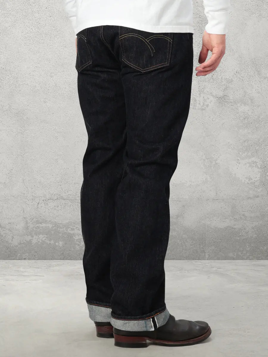 The Flat Head 18oz Regular Straight Indigo Denim [8005]