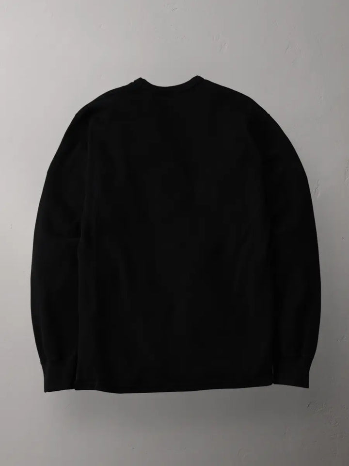 The Flat Head Plain Thermal [FN-THL-101] - Black