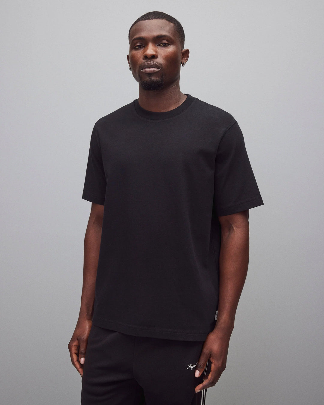 Reigning Champ Midweight Jersey OG T-Shirt - Black