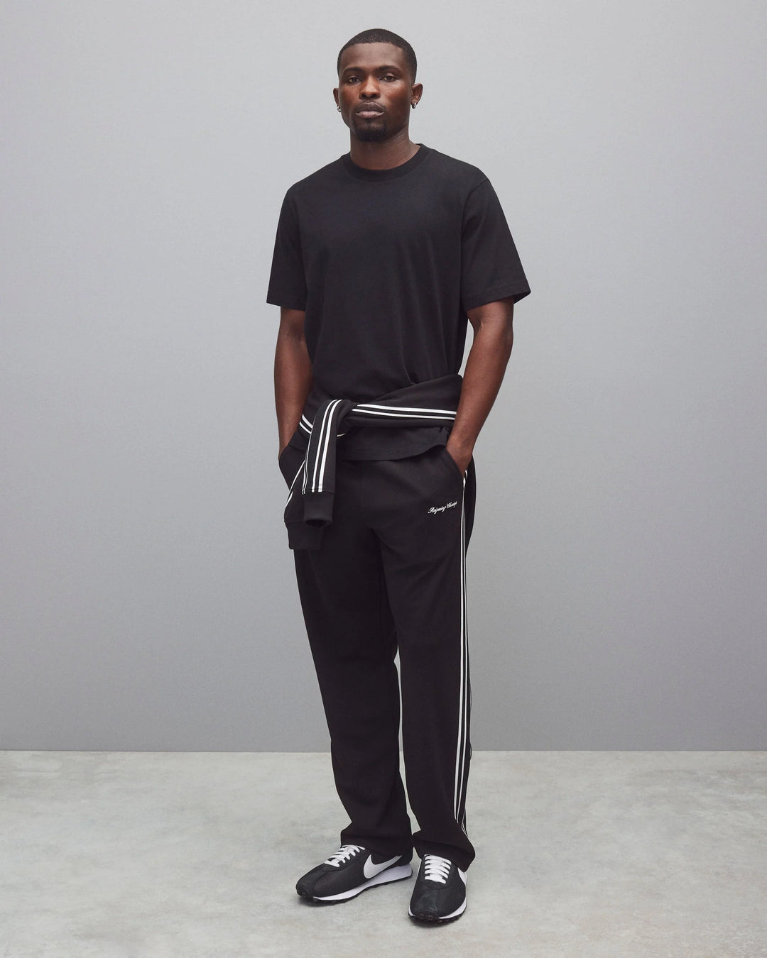 Reigning Champ Midweight Jersey OG T-Shirt - Black