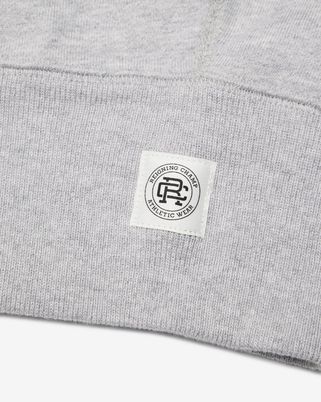Reigning Champ Knit Brushed Fleece '97 Relaxed Crewneck - Heather Grey
