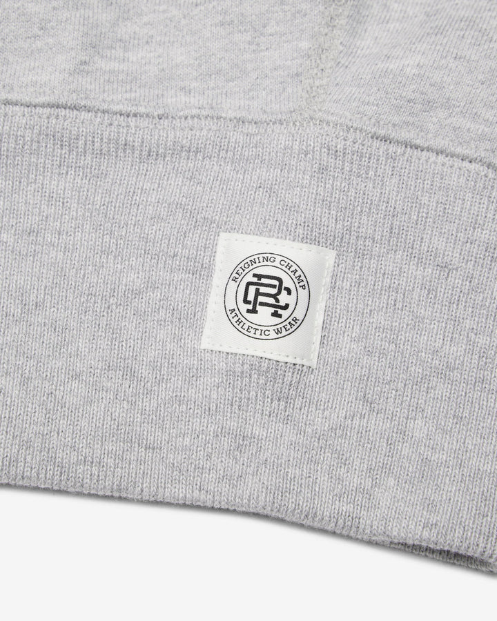 Reigning Champ Knit Brushed Fleece '97 Relaxed Crewneck - Heather Grey