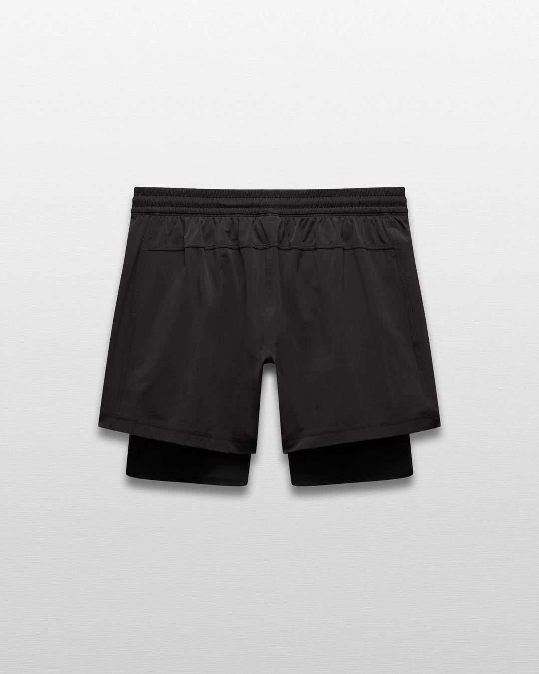 Reigning Champ 4-Way Stretch Nylon Combo Standard Training Short 5” - Black