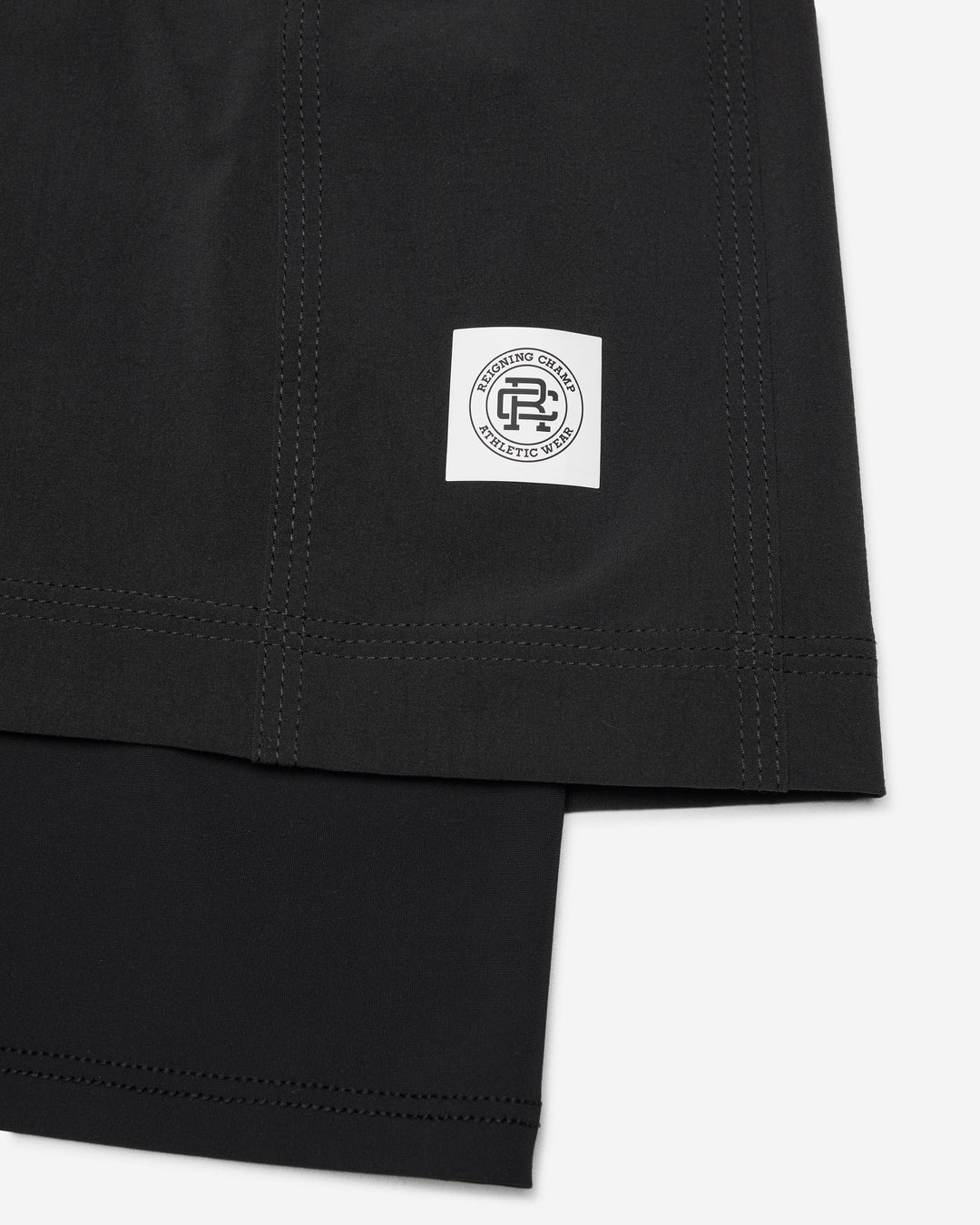 Reigning Champ 4-Way Stretch Nylon Combo Standard Training Short 5” - Black