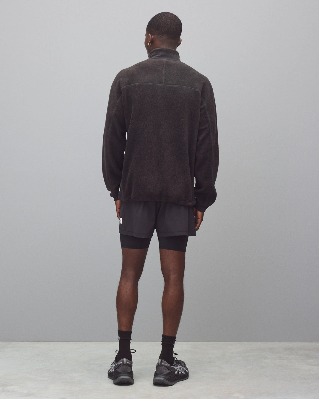 Reigning Champ 4-Way Stretch Nylon Combo Standard Training Short 5” - Black
