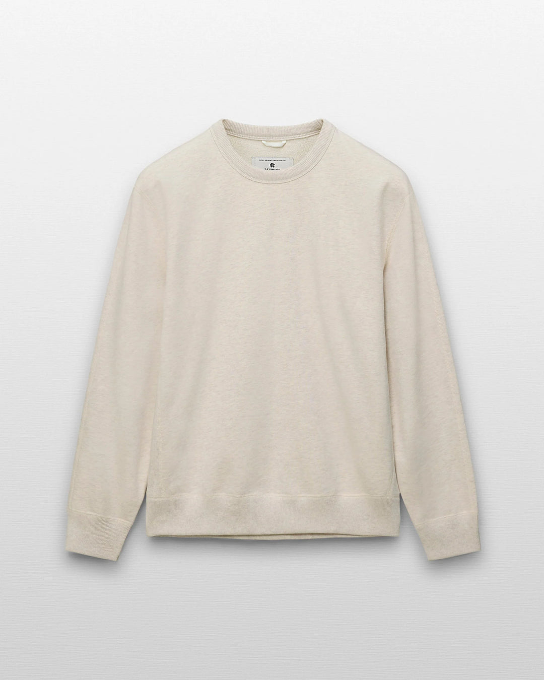 Reigning Champ Midnight Terry Standard Crewneck -  Natural