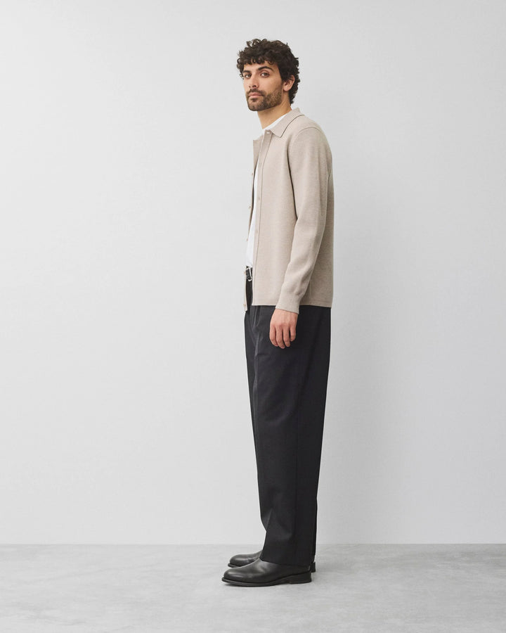 Reigning Champ Merino Pier Shirt - Oat