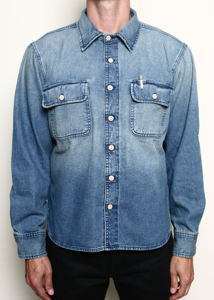 Rogue Territory Field Shirt - Washed Out Indigo