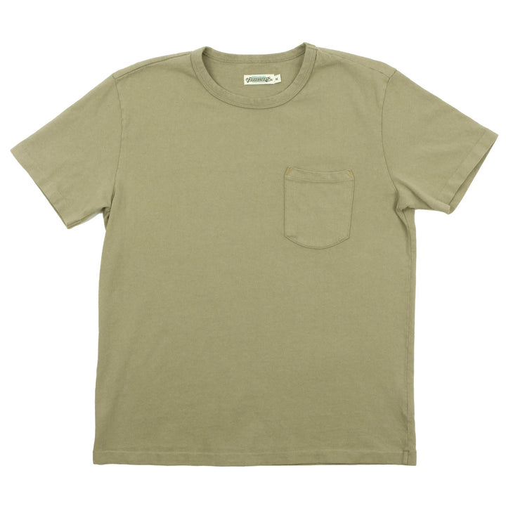 Freenote Cloth 13 Ounce Pocket T-Shirt - Fog
