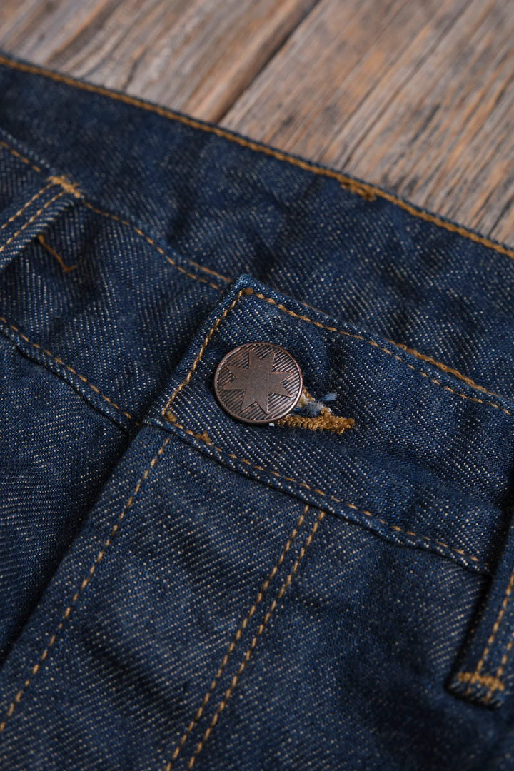 Freenote Cloth Portola Classic Taper 13oz Natural Rinsed Denim