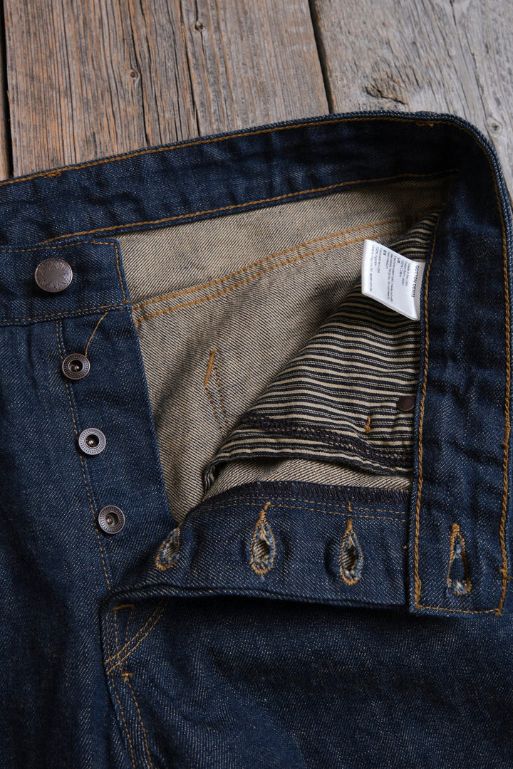 Freenote Cloth Portola Classic Taper 13oz Natural Rinsed Denim