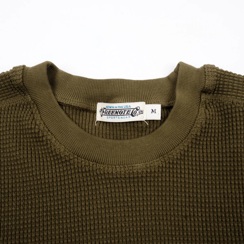 Freenote Cloth Thermal Long Sleeve - Cedar