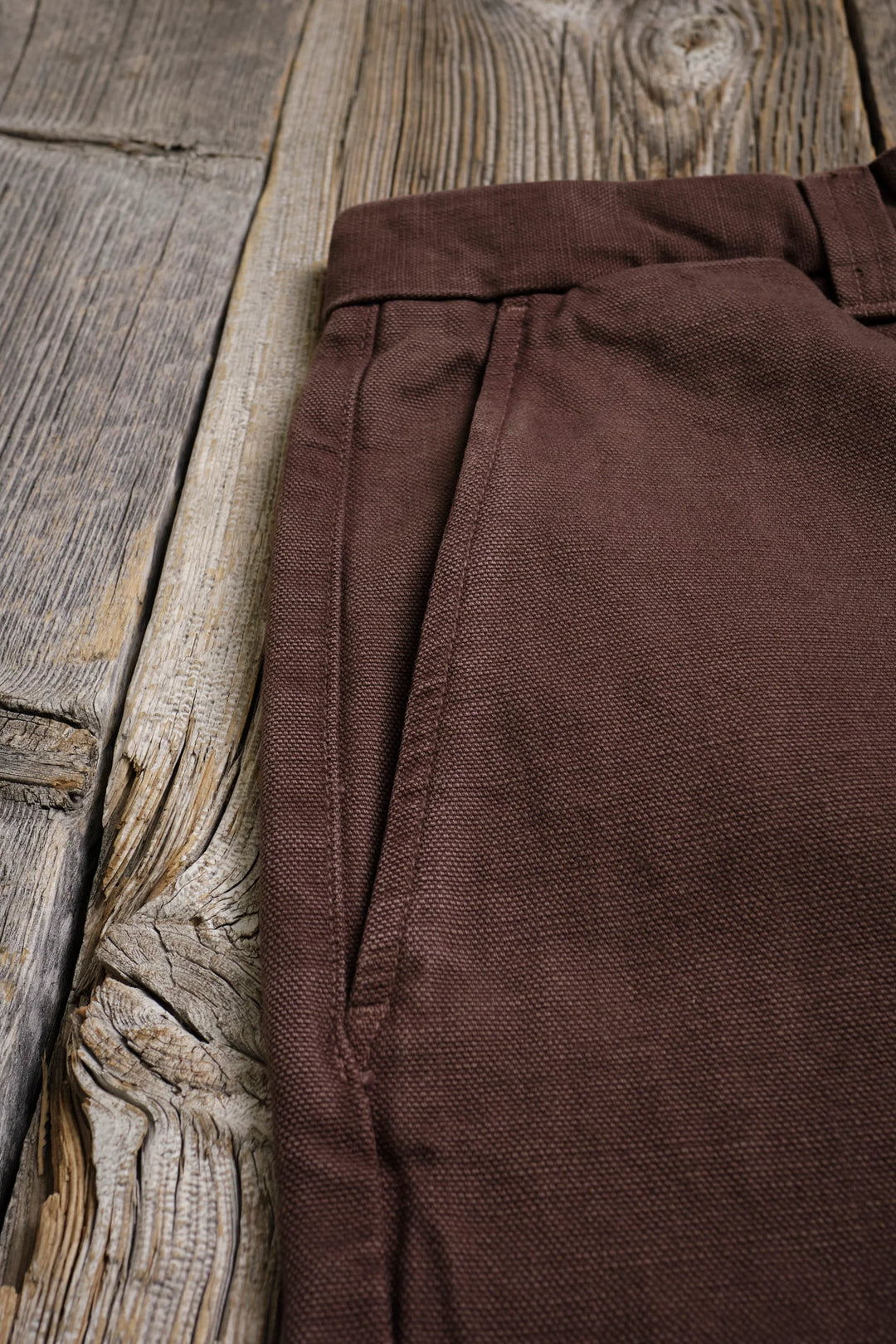 Freenote Cloth Deck Pant 14 Ounce Slub - Bark