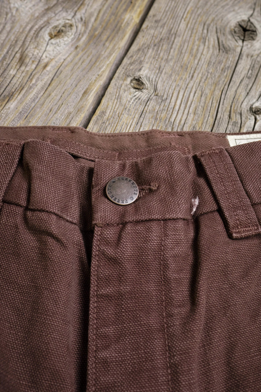 Freenote Cloth Deck Pant 14 Ounce Slub - Bark