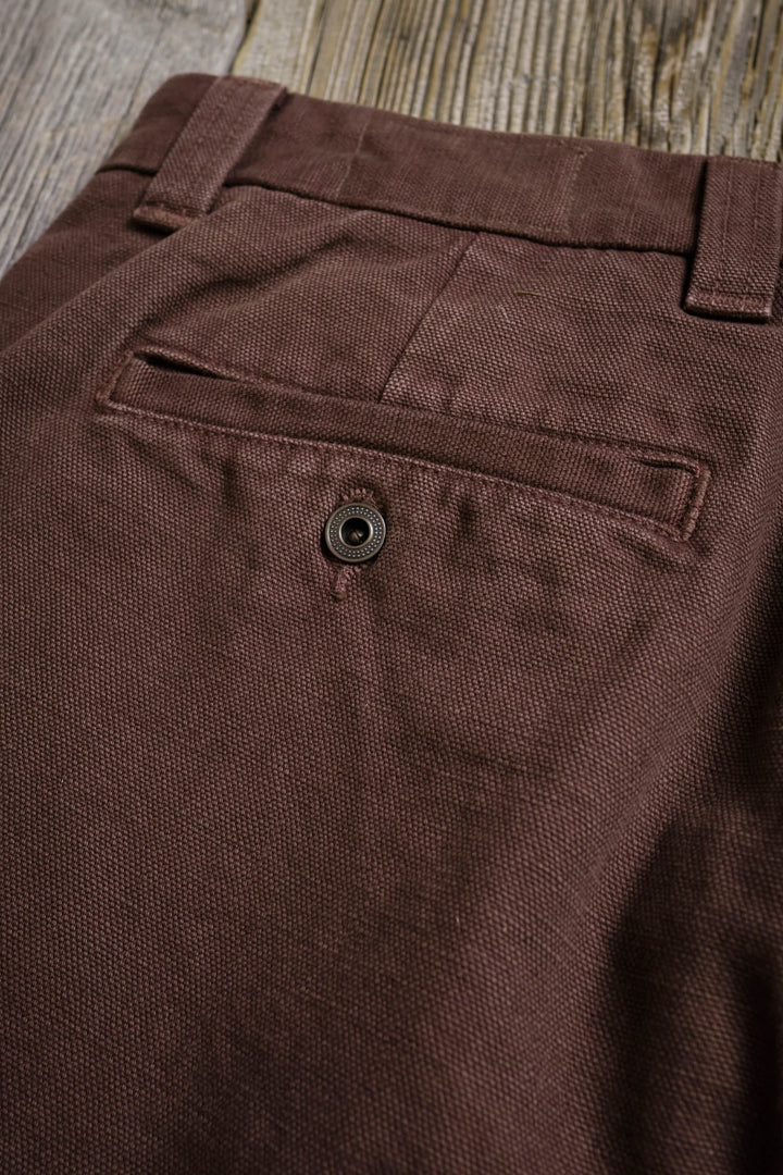 Freenote Cloth Deck Pant 14 Ounce Slub - Bark