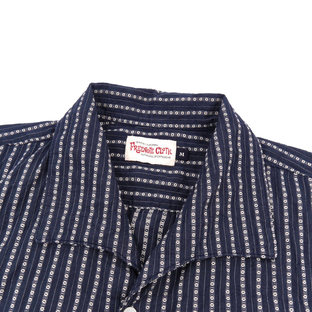 Freenote Cloth - Cayucos Jacquard Navy