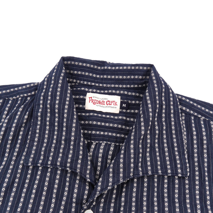 Freenote Cloth - Cayucos Jacquard Navy