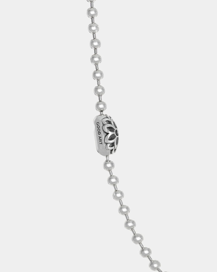 GOOD ART Poplock Necklace - Triple Cutout 21"