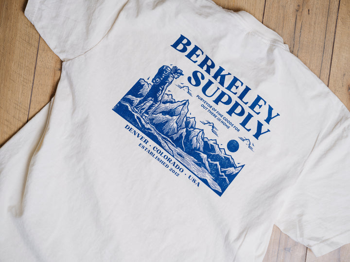 Berkeley Supply x John Fellows 11 Year Tee  - Ivory