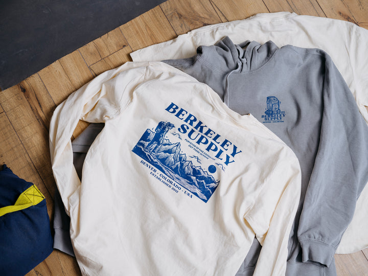 Berkeley Supply x John Fellows 11 Year Long Sleeve Tee - Ivory