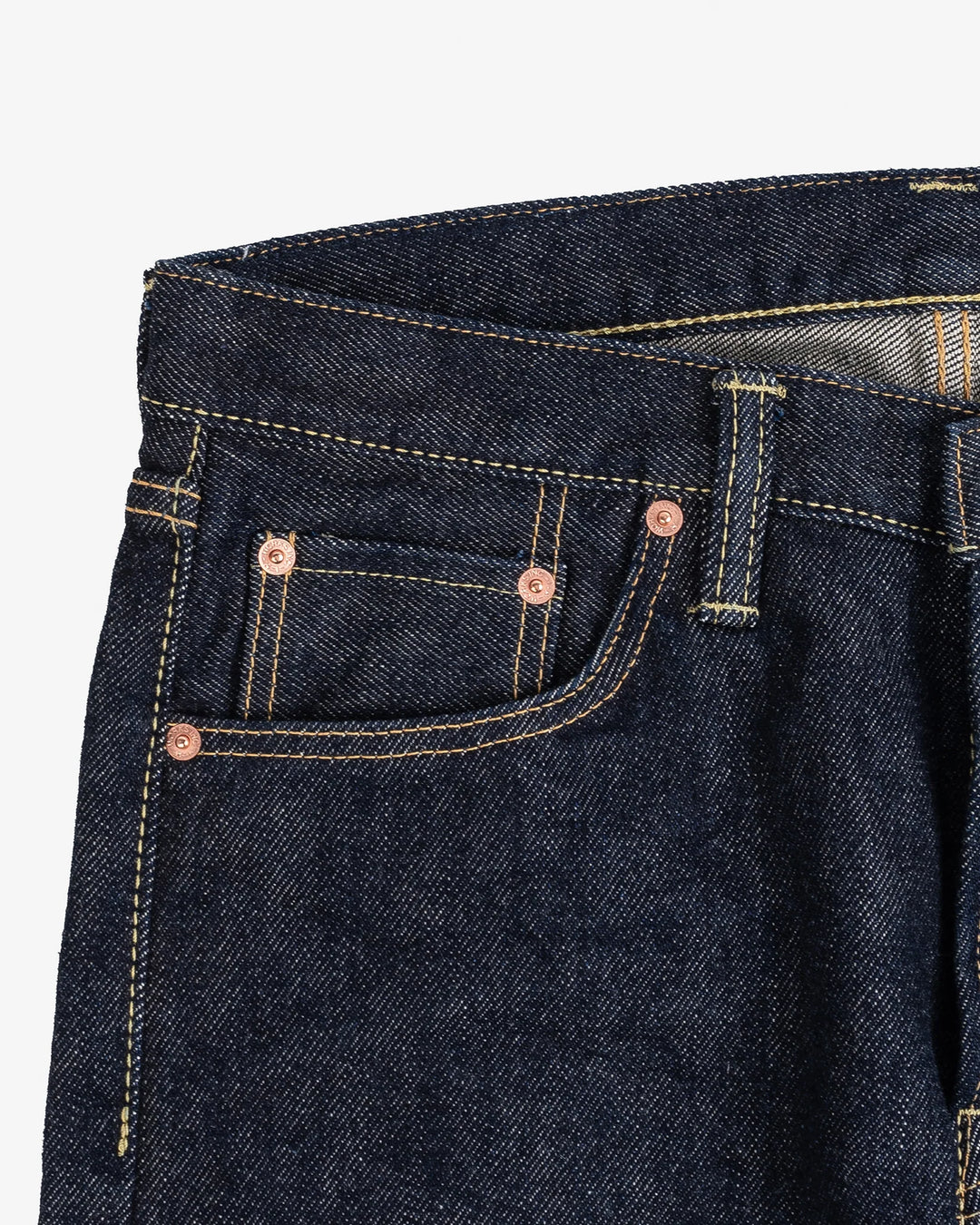 Iron Heart 555S 21oz Selvedge Denim Slim Cut Jeans - Indigo