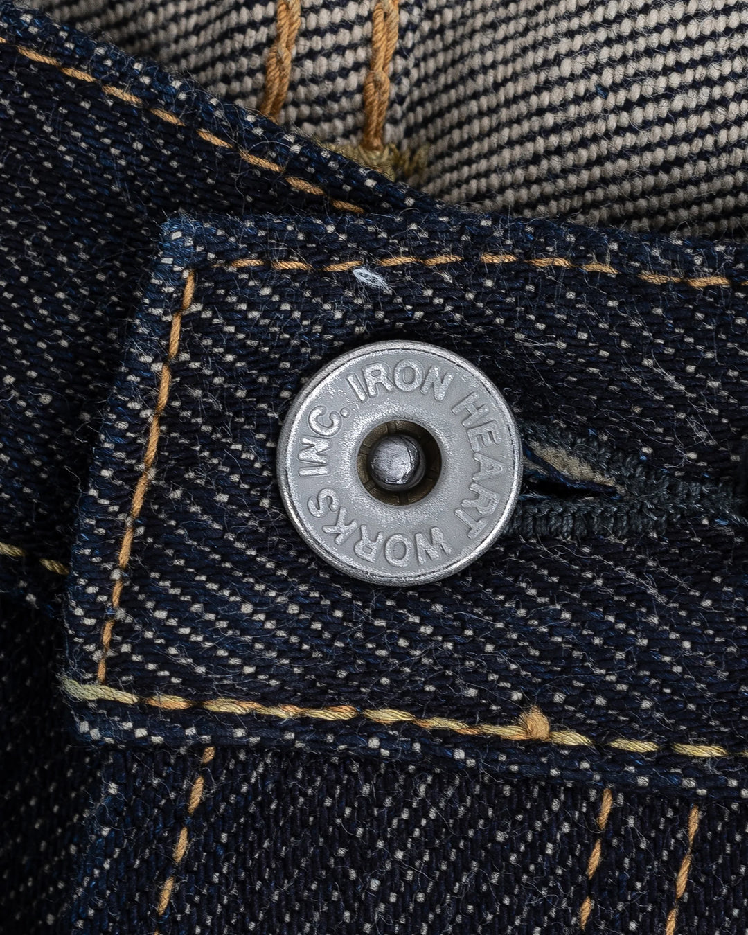 Iron Heart 555S 21oz Selvedge Denim Slim Cut Jeans - Indigo