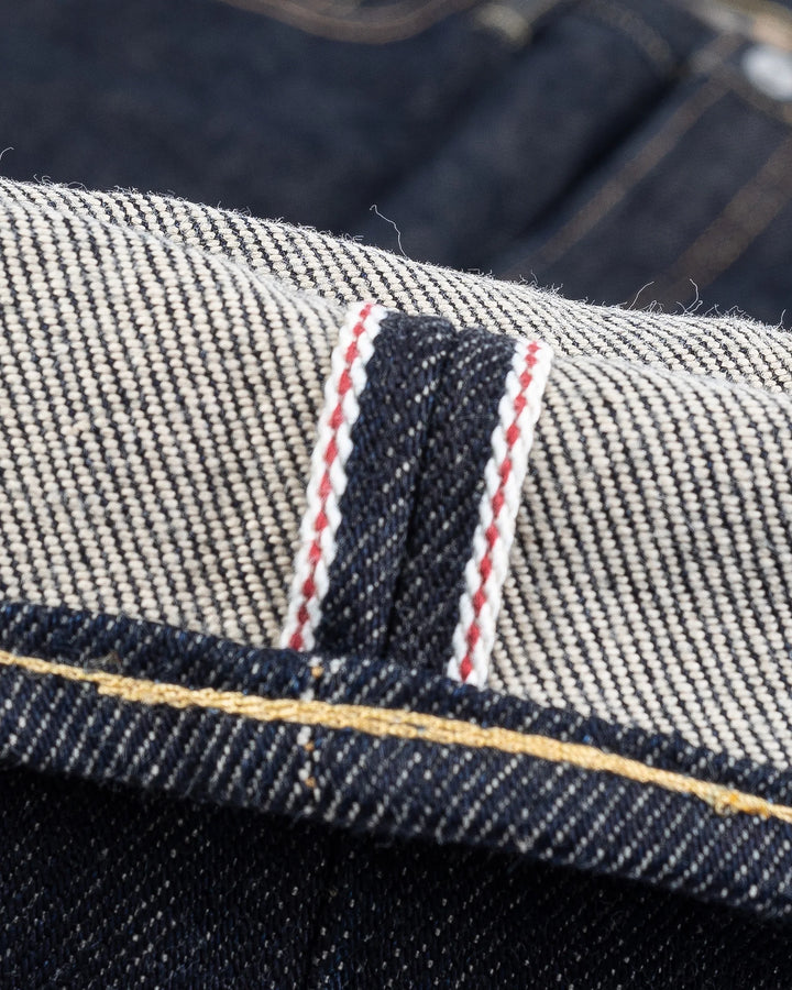 Iron Heart 555S 21oz Selvedge Denim Slim Cut Jeans - Indigo