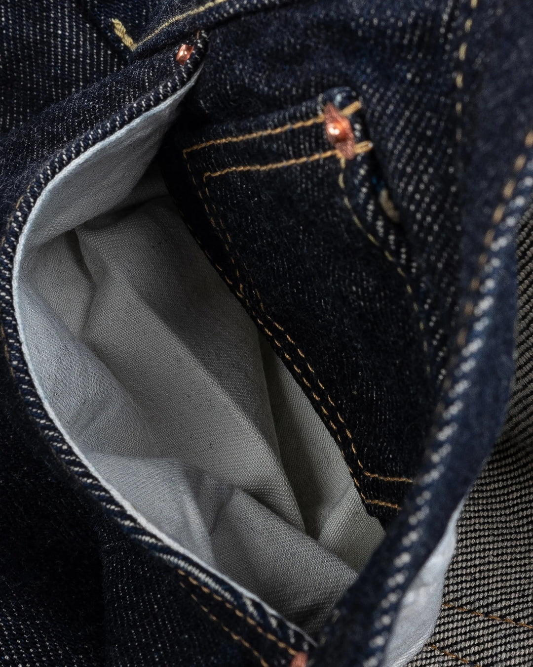 Iron Heart 555S 21oz Selvedge Denim Slim Cut Jeans - Indigo