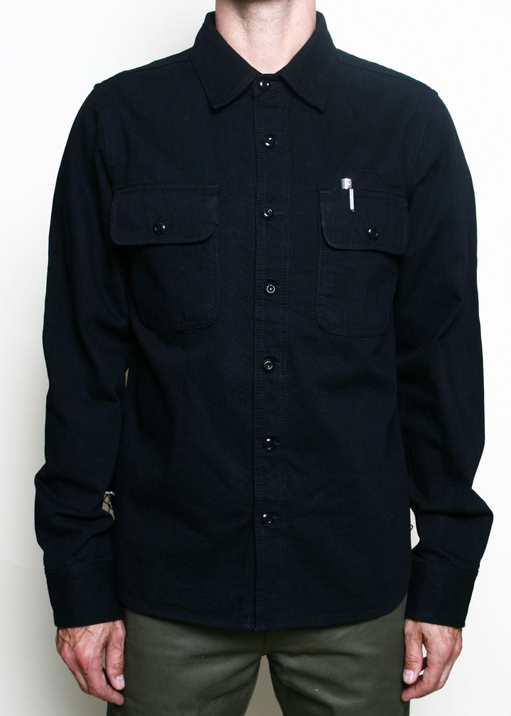 Rogue Territory Field Shirt - Rinsed 11oz Stealth