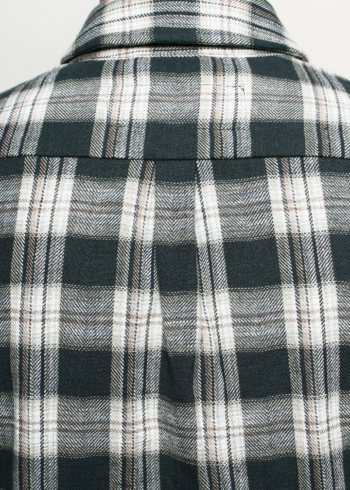Rogue Territory Oxford Shirt - Grey HB Plaid
