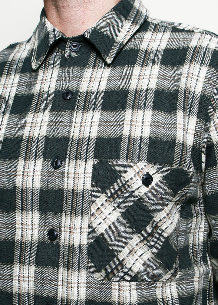 Rogue Territory Oxford Shirt - Grey HB Plaid