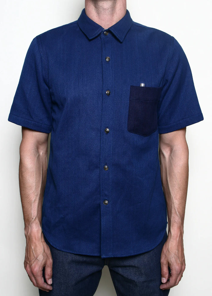 Rogue Territory Oxford Shirt - Indigo Selvedge Contrast